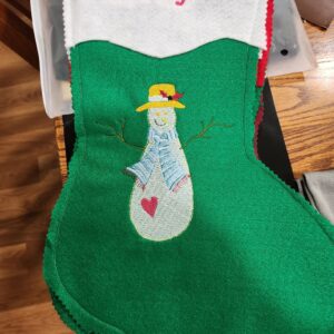 Christmas Stocking Holly