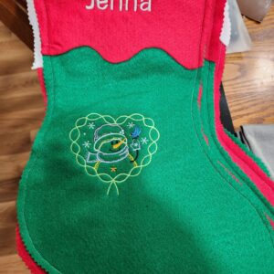 Christmas Stocking Jenna